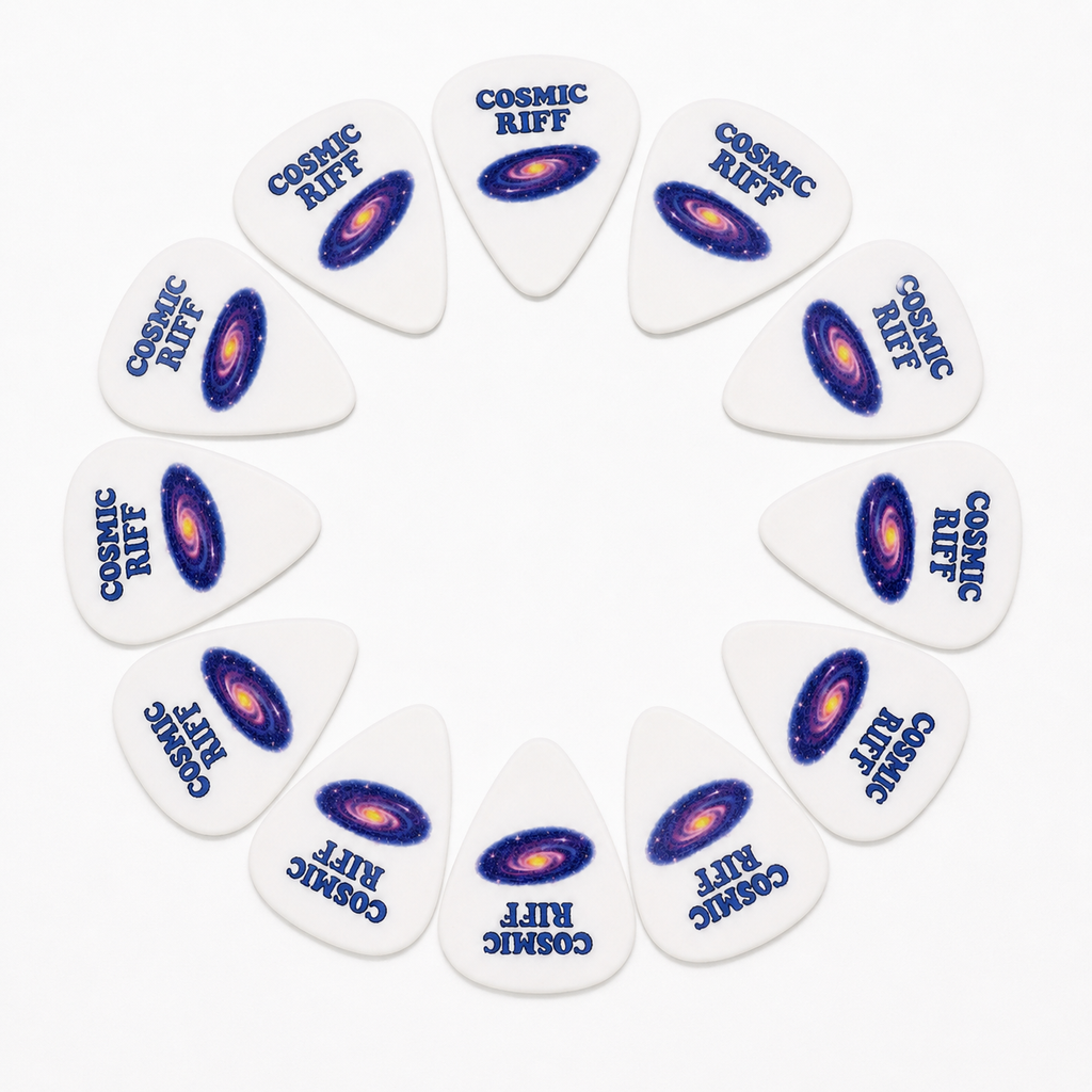 Cosmic Riff – Collectible Guitar Picks (12 Pack)