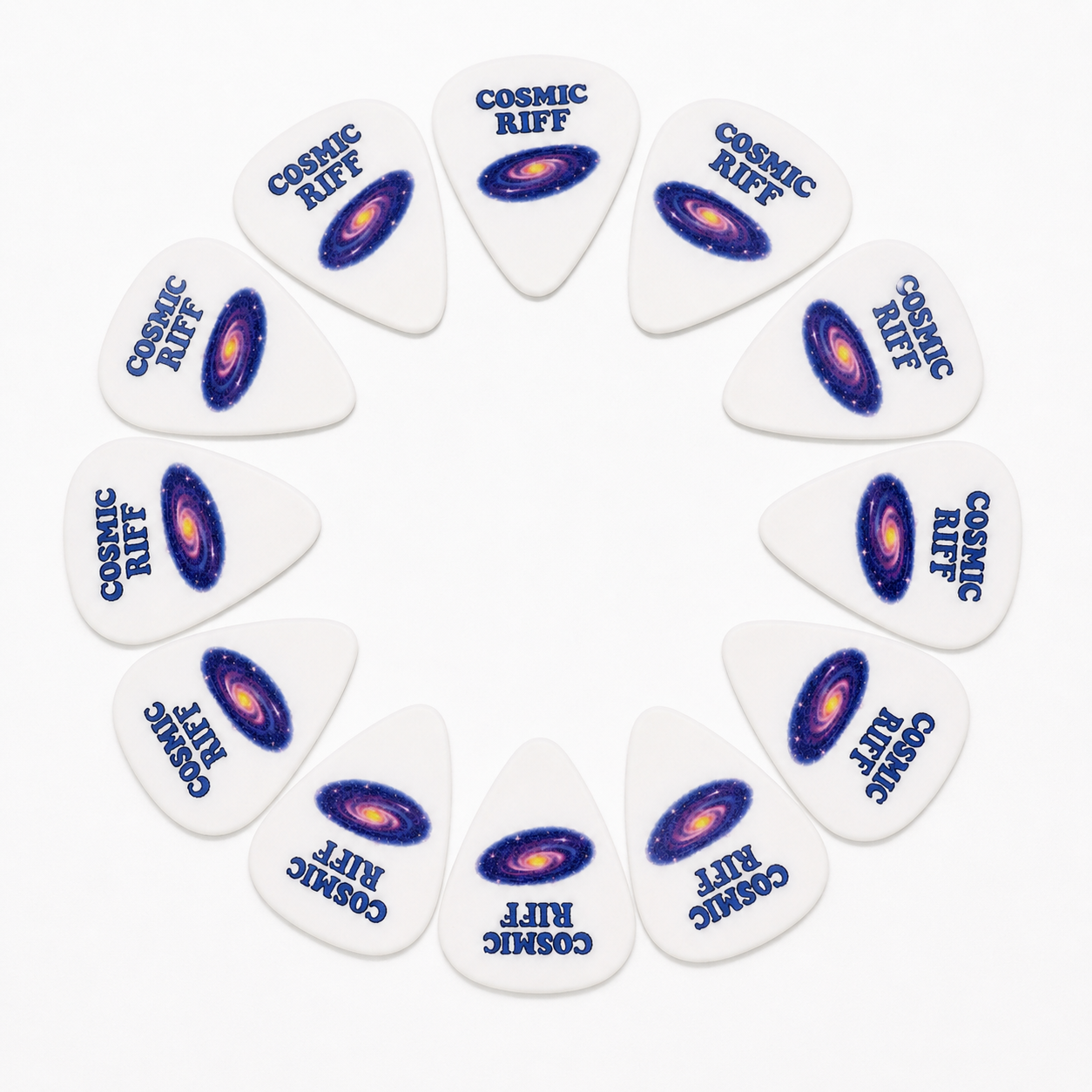 Cosmic Riff – Collectible Guitar Picks (12 Pack)
